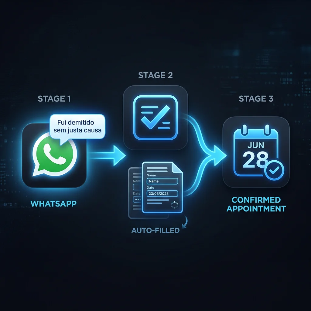Triagem automática de casos jurídicos por chatbot